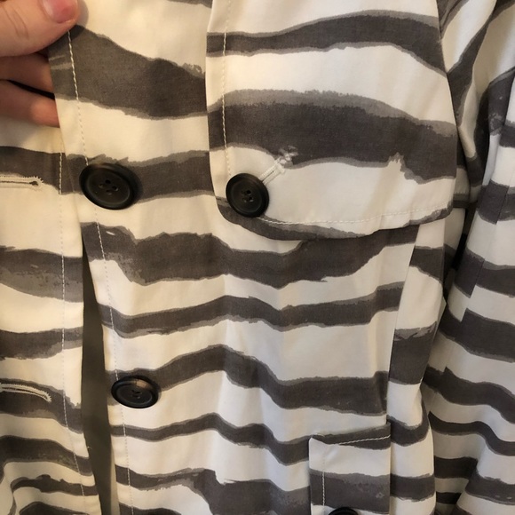 J. Crew Striped Spring Jacket - Picture 3 of 6